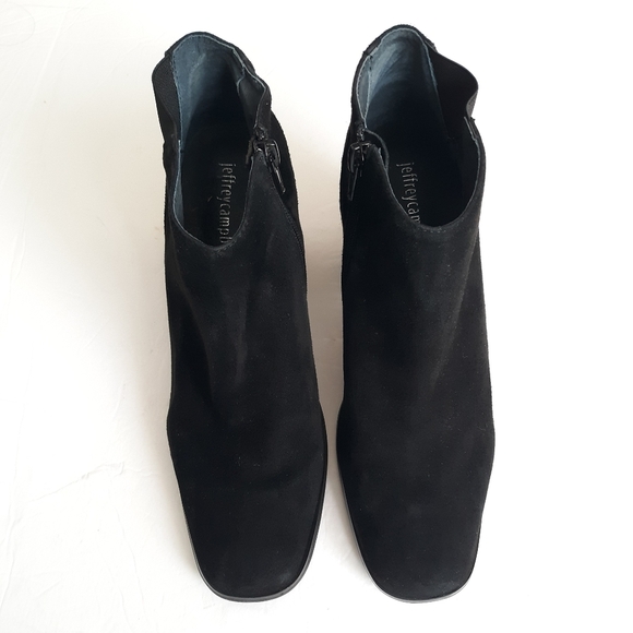 Jeffrey Campbell Ankle Booties Suede Black - Picture 3 of 8